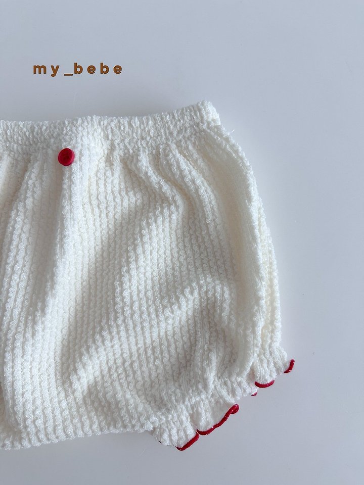 My Bebe - Korean Baby Fashion - #babyboutique - Teddy Fleece Bloomers - 9