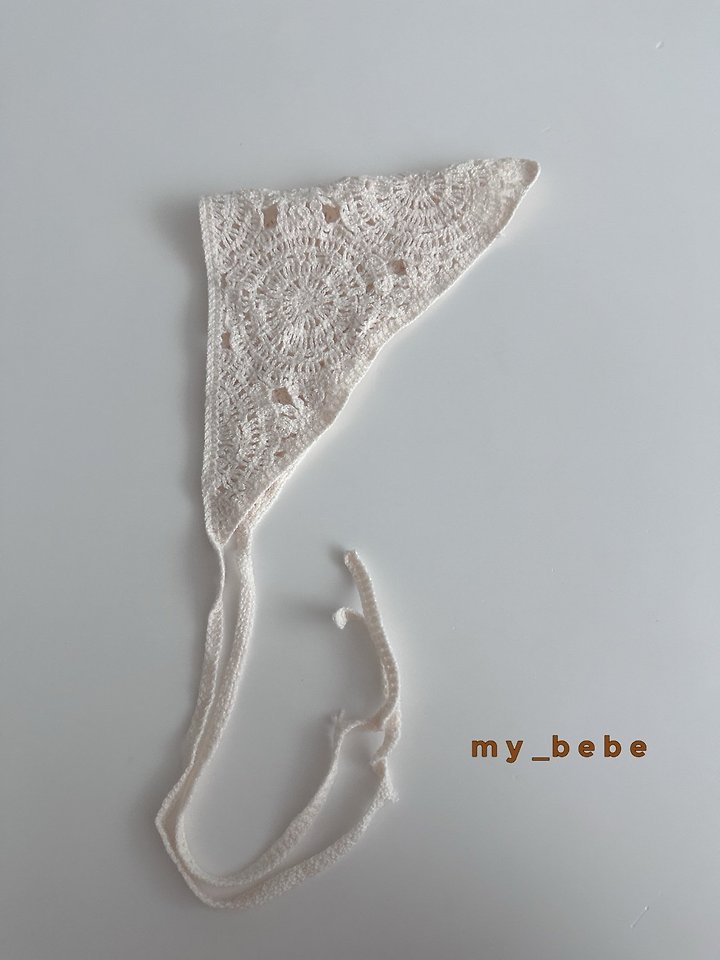 My Bebe - Korean Baby Fashion - #onlinebabyshop - Knit Kerchief - 4