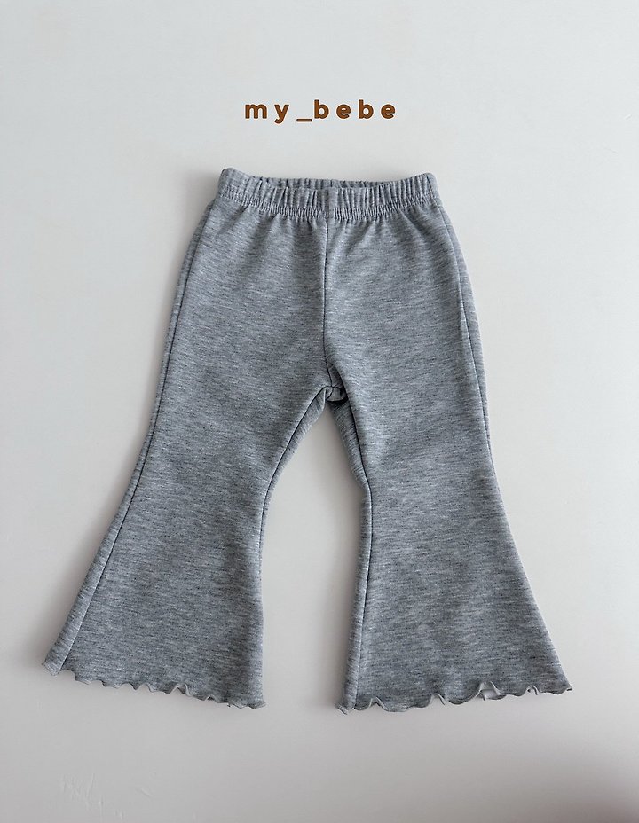 My Bebe - Korean Baby Fashion - #babyboutique - Basic Bootcut Pants - 11