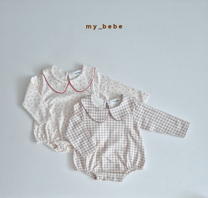 My Bebe - Korean Baby Fashion - #babyboutiqueclothing - Pintuck Collar Suit - 3
