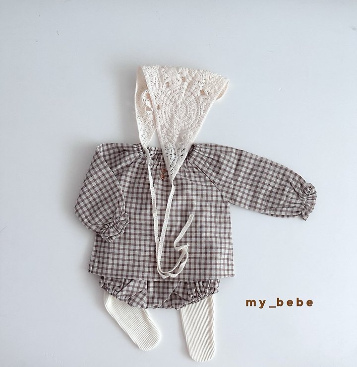 My Bebe - Korean Baby Fashion - #babyboutiqueclothing - Autumn Bloomer Set - 11