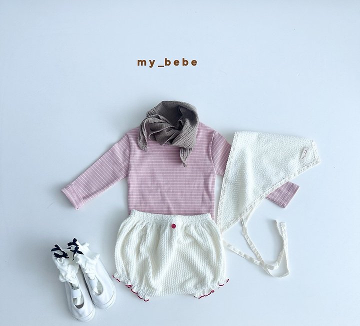 My Bebe - Korean Baby Fashion - #babyboutiqueclothing - Teddy Fleece Bloomers - 10