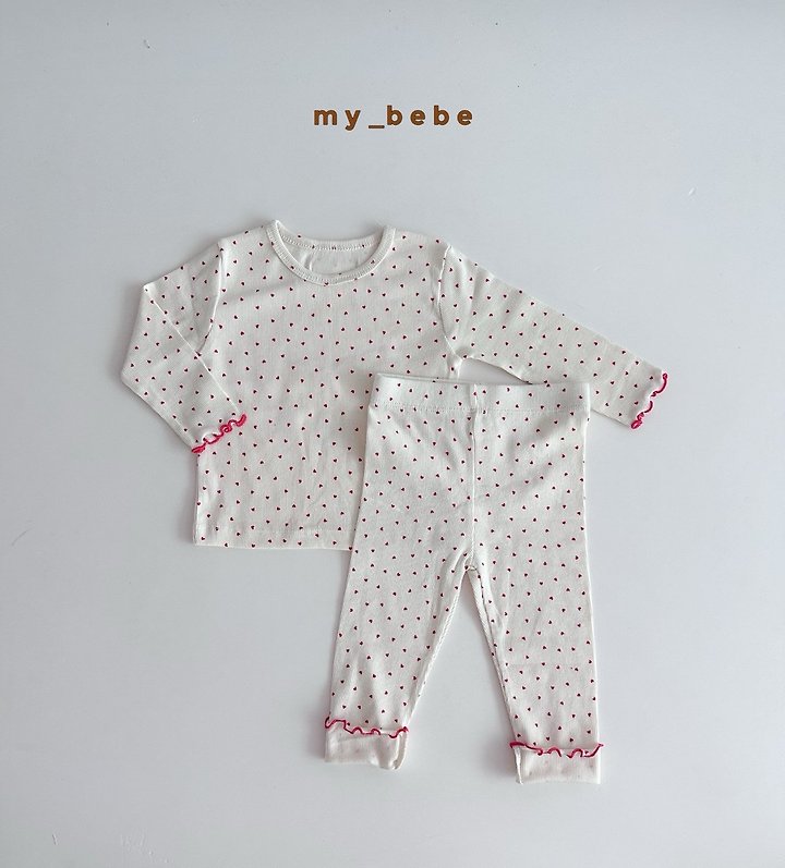 My Bebe - Korean Baby Fashion - #babyclothing - Fine Rib Easywear - 5