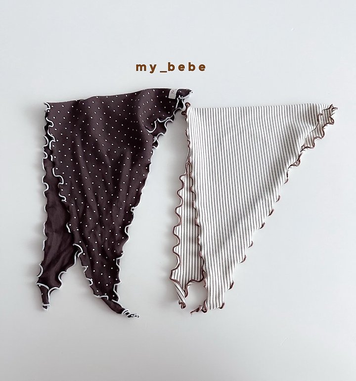 My Bebe - Korean Baby Fashion - #babyclothing - Rib Kerchief - 9