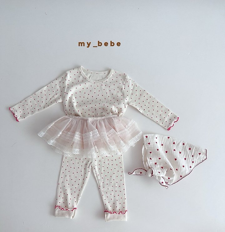 My Bebe - Korean Baby Fashion - #babyfashion - Fine Rib Easywear - 6