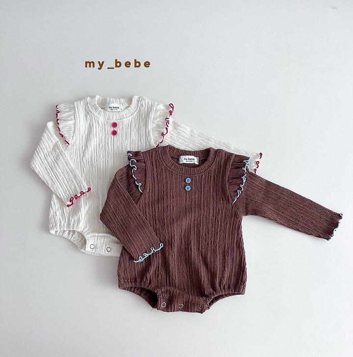 My Bebe - Korean Baby Fashion - #babyfashion - Autumn Double Wave Suit