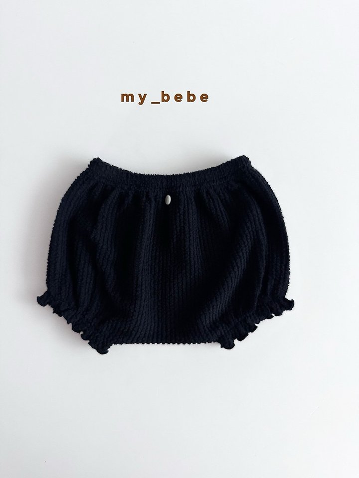 My Bebe - Korean Baby Fashion - #babyfashion - Teddy Fleece Bloomers - 12