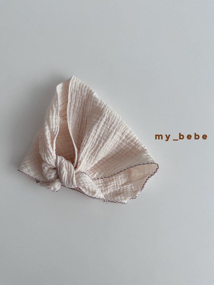 My Bebe - Korean Baby Fashion - #babyfashion - Double Layer Pintuck Bonnet - 3