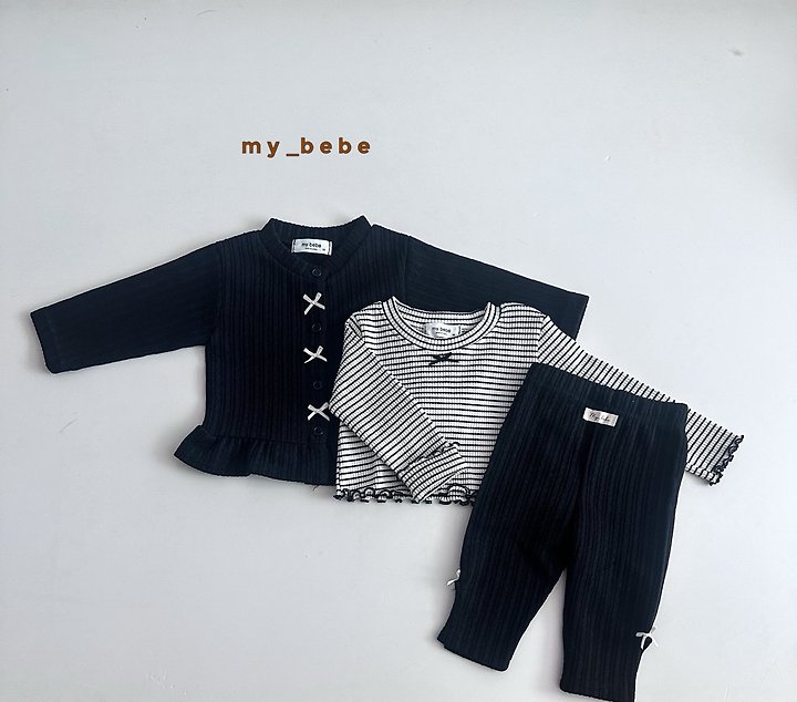 My Bebe - Korean Baby Fashion - #babyfashion - 26 Lover Crop Tee - 9