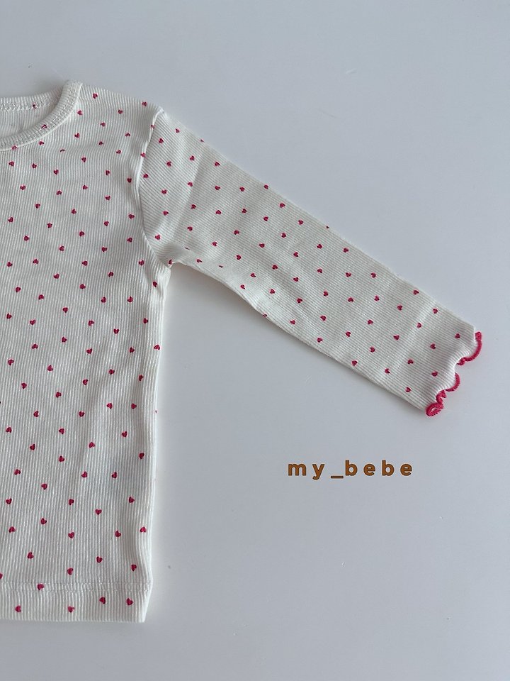 My Bebe - Korean Baby Fashion - #babyfever - Fine Rib Easywear - 7