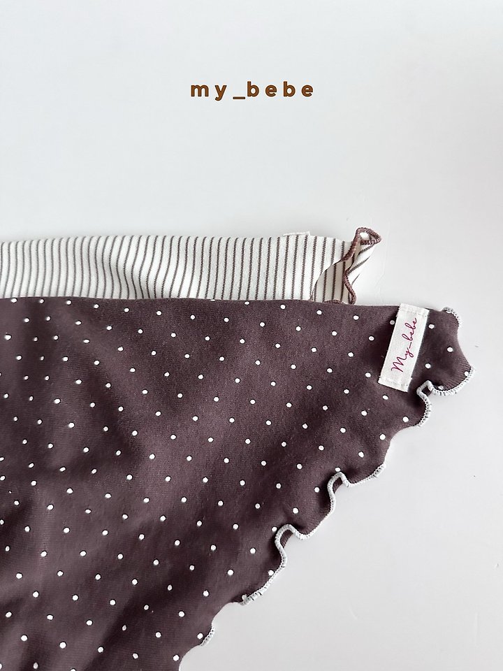 My Bebe - Korean Baby Fashion - #babyfever - Rib Kerchief - 11