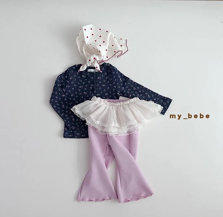 My Bebe - Korean Baby Fashion - #babyfever - Henley Long Sleeve Tee - 11
