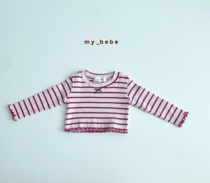 My Bebe - Korean Baby Fashion - #babyfever - 26 Lover Crop Tee - 10