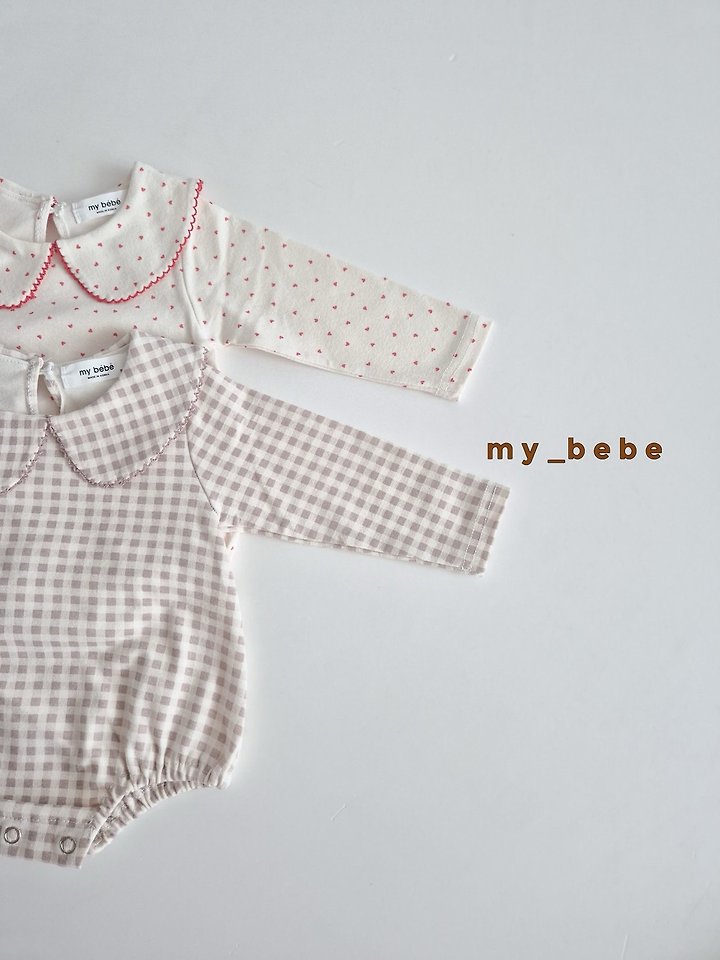 My Bebe - Korean Baby Fashion - #babygirlfashion - Pintuck Collar Suit - 7