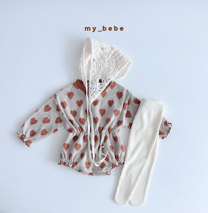 My Bebe - Korean Baby Fashion - #babylifestyle - Knit Kerchief - 11
