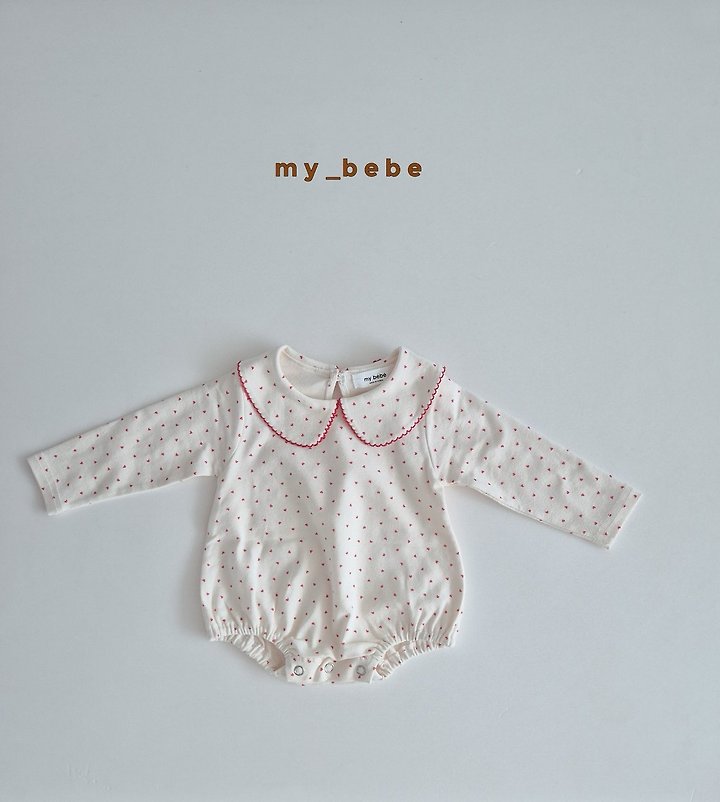 My Bebe - Korean Baby Fashion - #babyoninstagram - Pintuck Collar Suit - 9