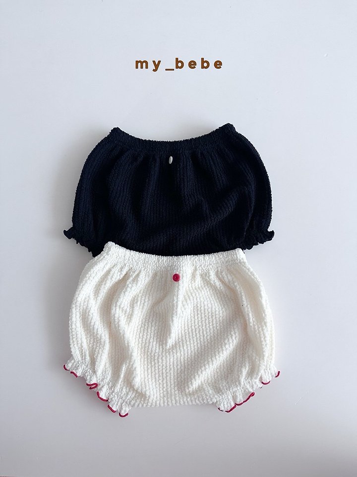 My Bebe - Korean Baby Fashion - #babyoninstagram - Teddy Fleece Bloomers