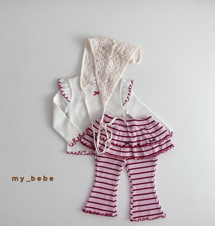 My Bebe - Korean Baby Fashion - #babyoninstagram - Knit Kerchief - 12