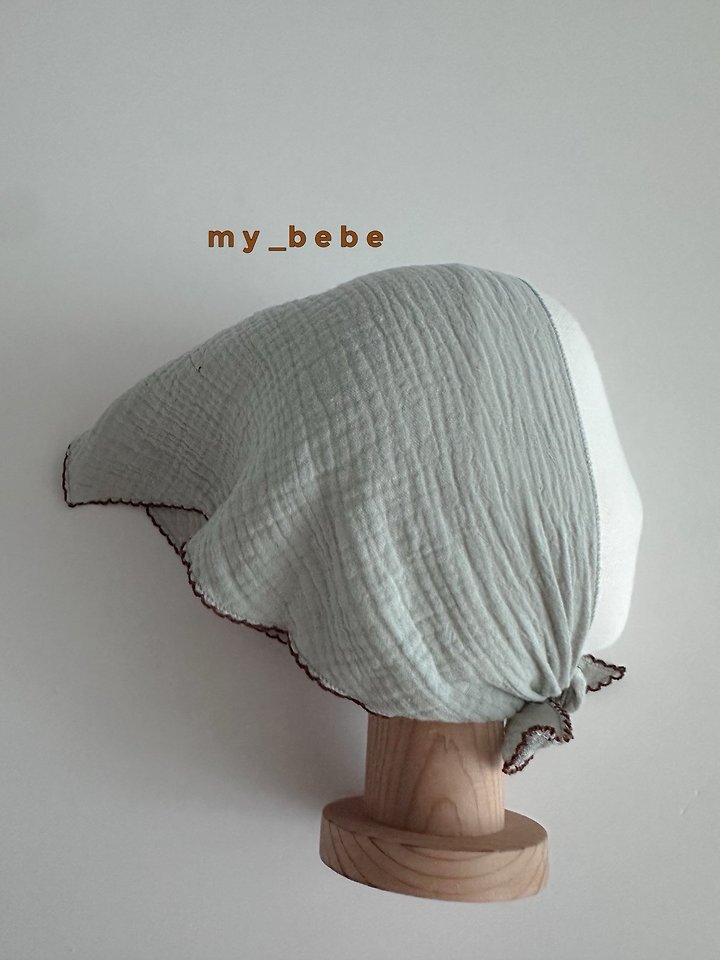 My Bebe - Korean Baby Fashion - #babyoninstagram - Double Layer Pintuck Bonnet - 7