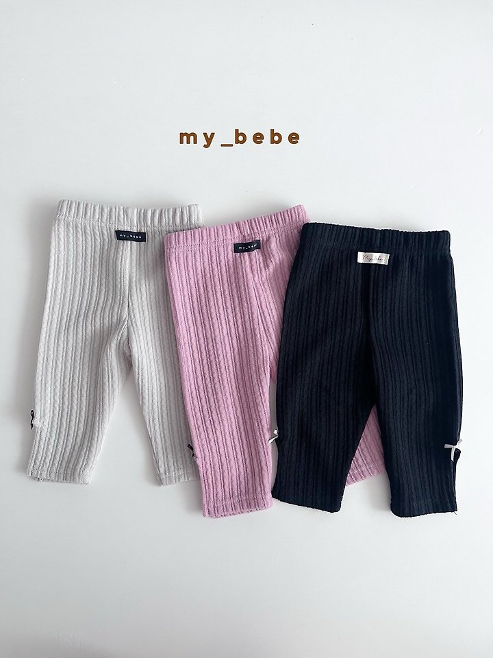 My Bebe - Korean Baby Fashion - #babylifestyle - Capri Pants - 4