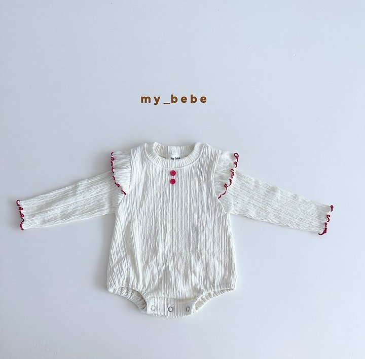 My Bebe - Korean Baby Fashion - #babyootd - Autumn Double Wave Suit - 6