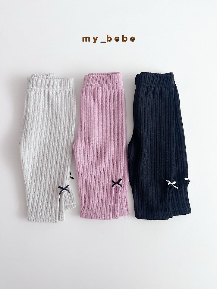 My Bebe - Korean Baby Fashion - #babyootd - Capri Pants - 5