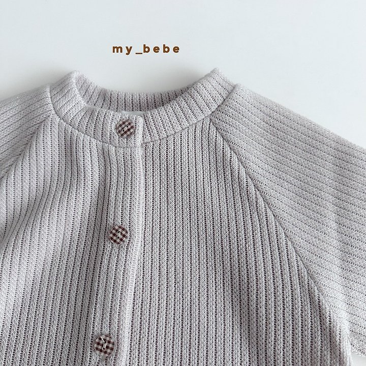 My Bebe - Korean Baby Fashion - #babyoutfit - Autumn Henley Suit - 9