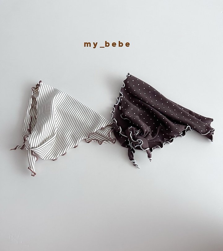 My Bebe - Korean Baby Fashion - #babyoutfit - Rib Kerchief