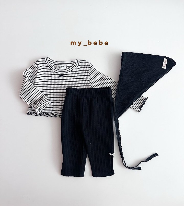 My Bebe - Korean Baby Fashion - #babyoutfit - Capri Pants - 6