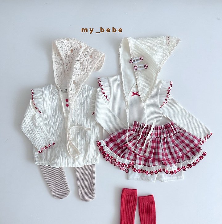 My Bebe - Korean Baby Fashion - #babywear - Autumn Double Wave Suit - 9
