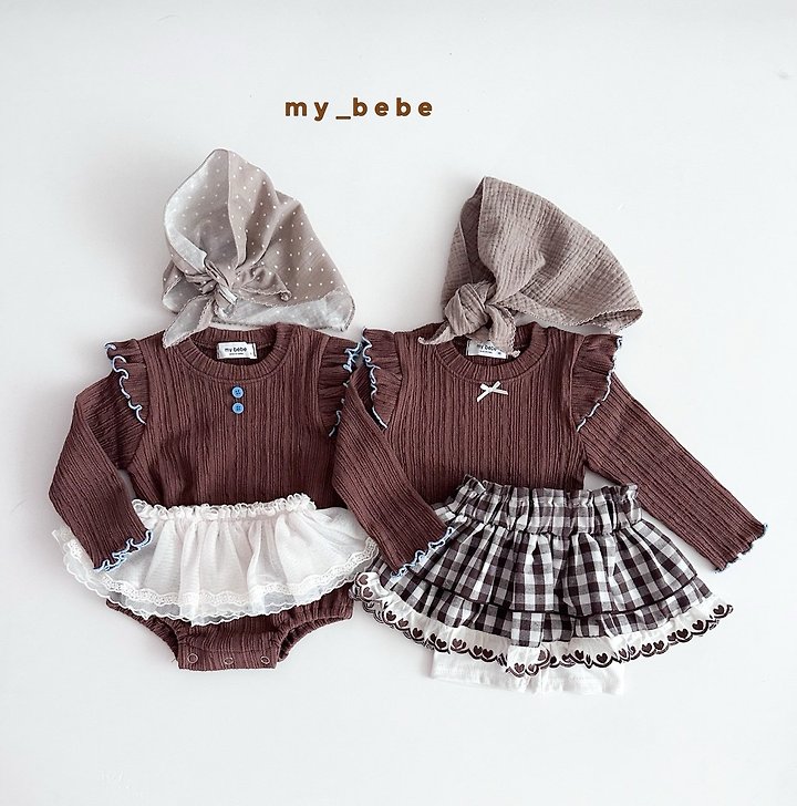 My Bebe - Korean Baby Fashion - #babywear - Double Layer Pintuck Bonnet - 11