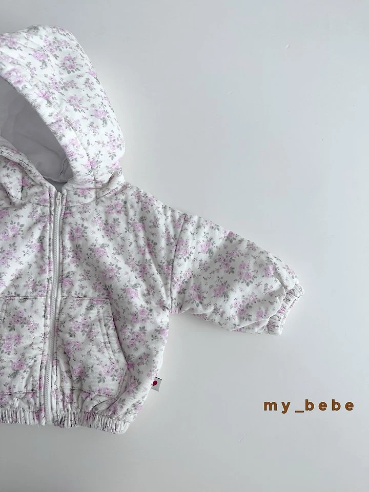 My Bebe - Korean Baby Fashion - #babywear - Bonded Hood Zip-Up - 11