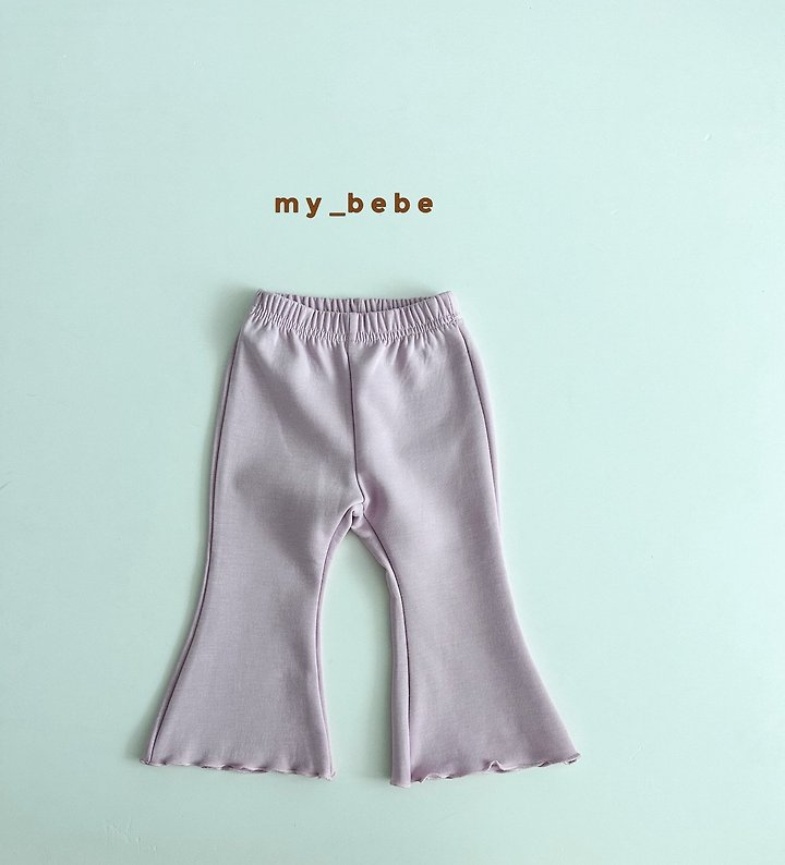 My Bebe - Korean Baby Fashion - #babywear - Basic Bootcut Pants - 7