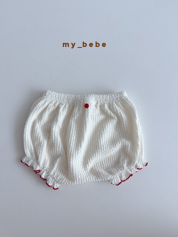 My Bebe - Korean Baby Fashion - #onlinebabyboutique - Teddy Fleece Bloomers - 6