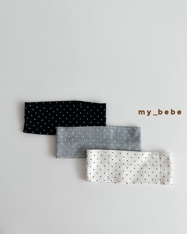 My Bebe - Korean Baby Fashion - #onlinebabyboutique - Dot Headband