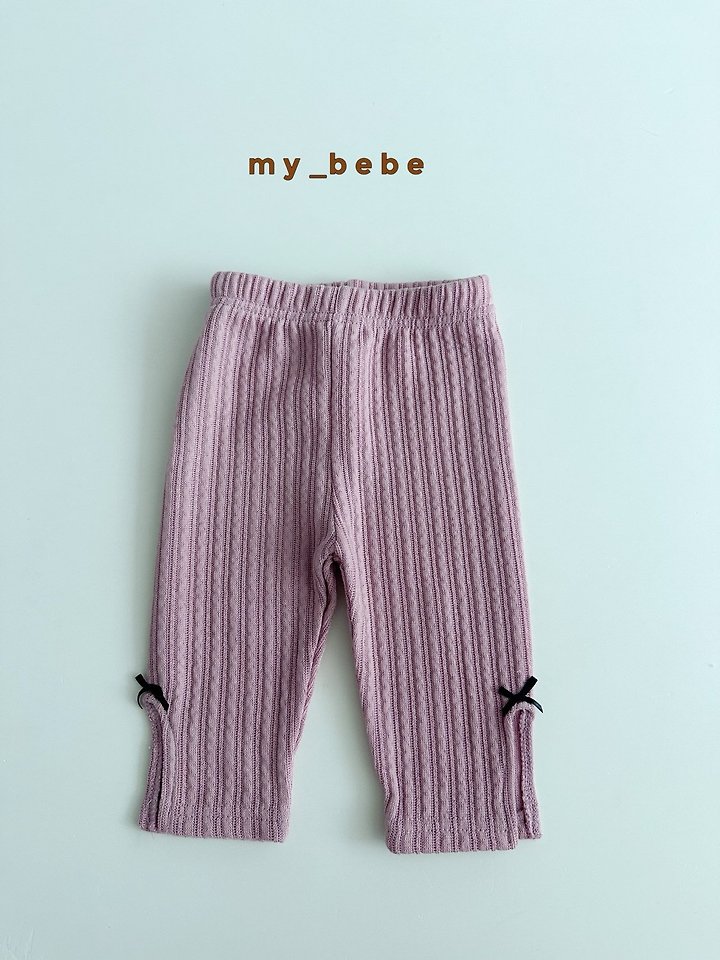 My Bebe - Korean Baby Fashion - #onlinebabyboutique - Capri Pants - 9
