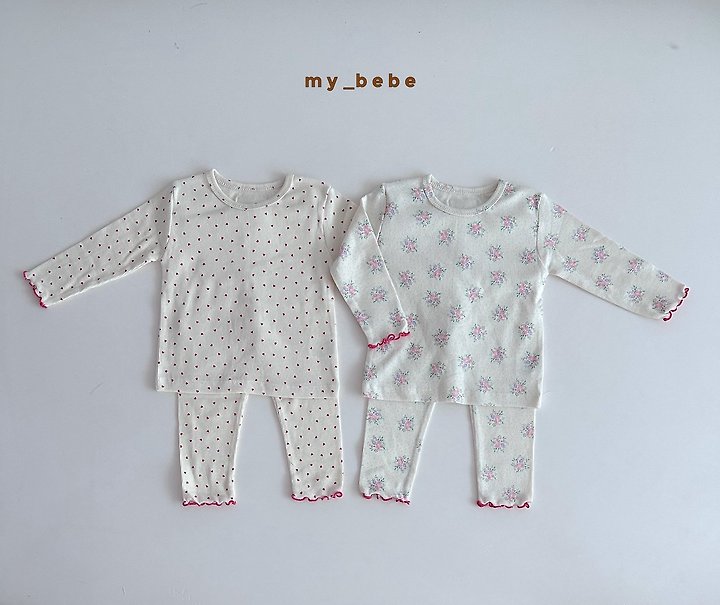 My Bebe - Korean Baby Fashion - #onlinebabyshop - Fine Rib Easywear