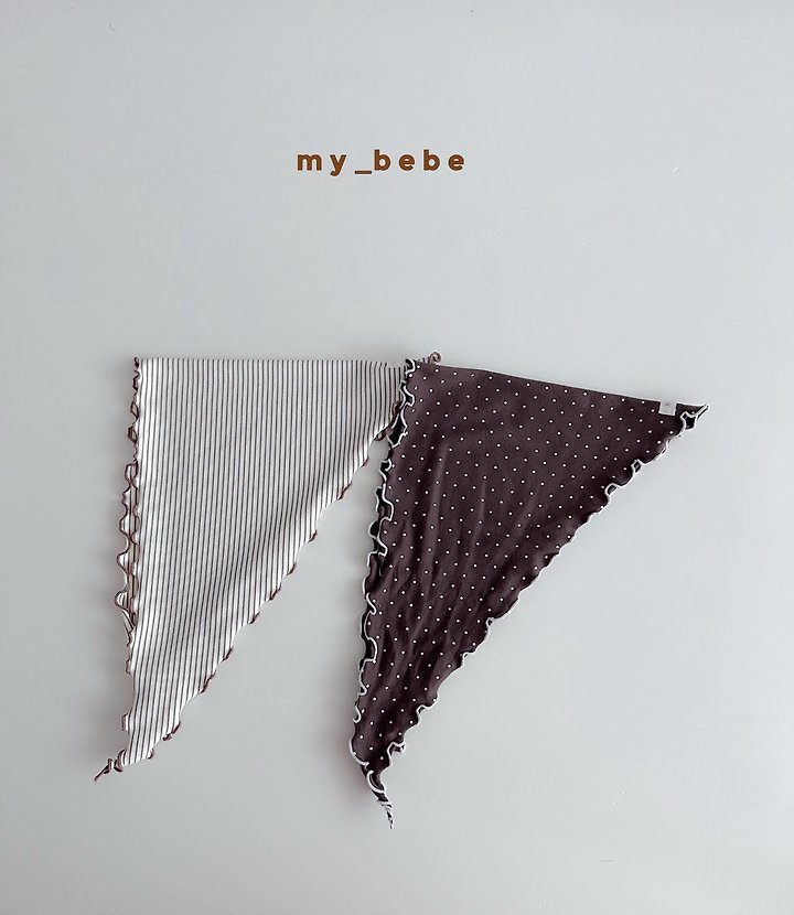 My Bebe - Korean Baby Fashion - #onlinebabyshop - Rib Kerchief - 5