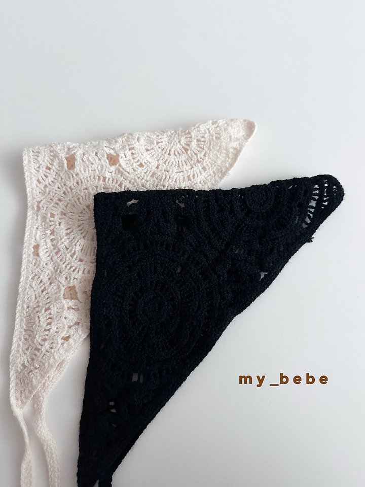 My Bebe - Korean Baby Fashion - #onlinebabyshop - Knit Kerchief - 3