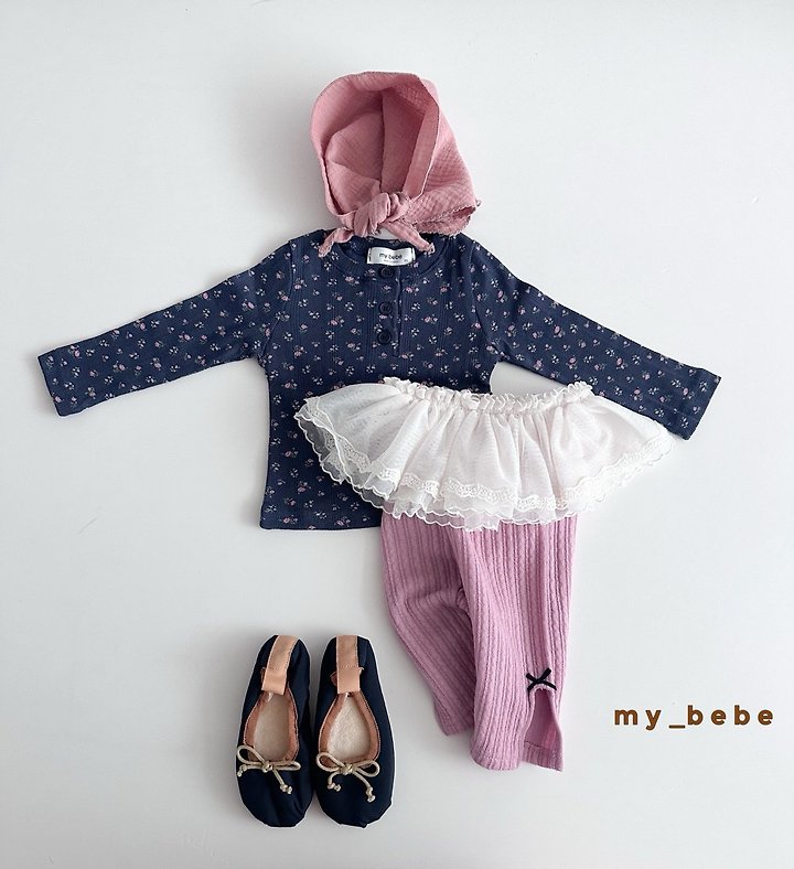 My Bebe - Korean Baby Fashion - #onlinebabyshop - Capri Pants - 10