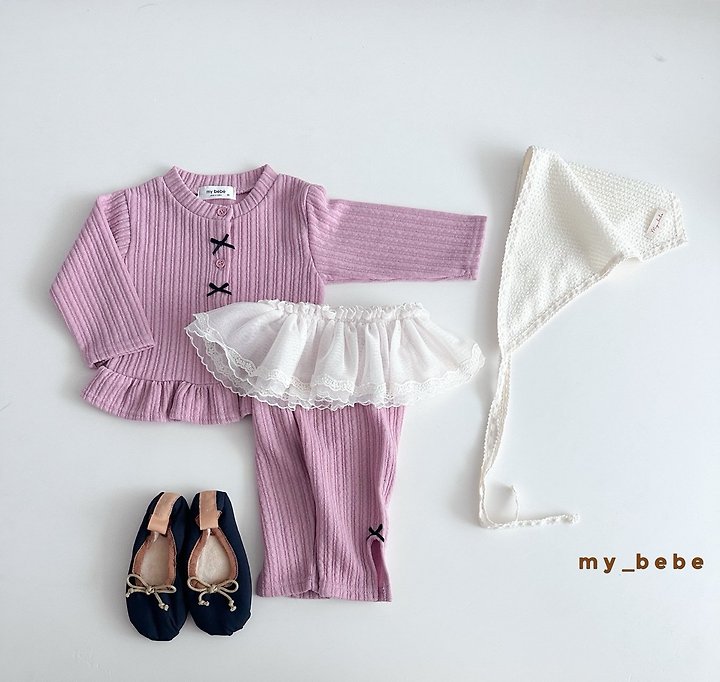 My Bebe - Korean Baby Fashion - #smilingbaby - Capri Pants - 11