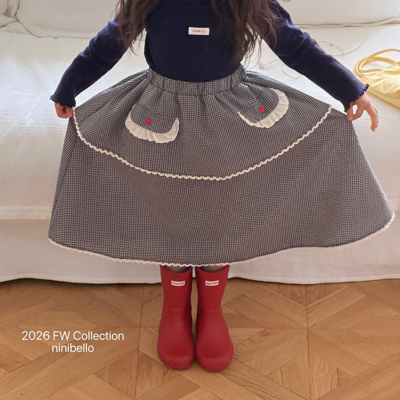 Ninibello - Korean Children Fashion - #Kfashion4kids - Momo Apron Skirt - 10