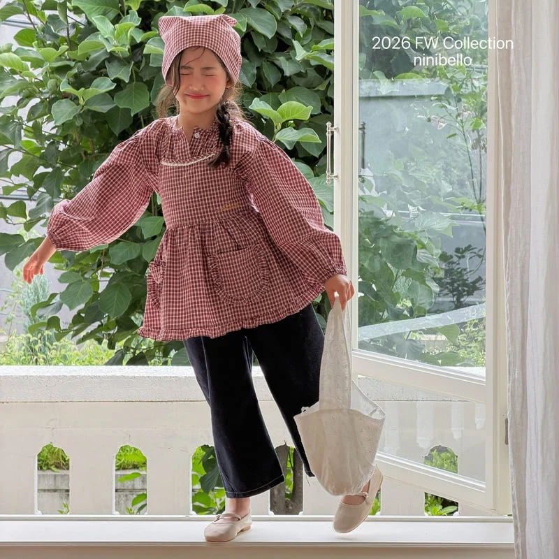 Ninibello - Korean Children Fashion - #childofig - Tommy Heart Denim Pants - 8