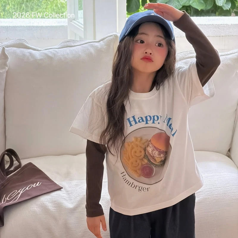 Ninibello - Korean Children Fashion - #childofig - Happy Meal Tee - 8