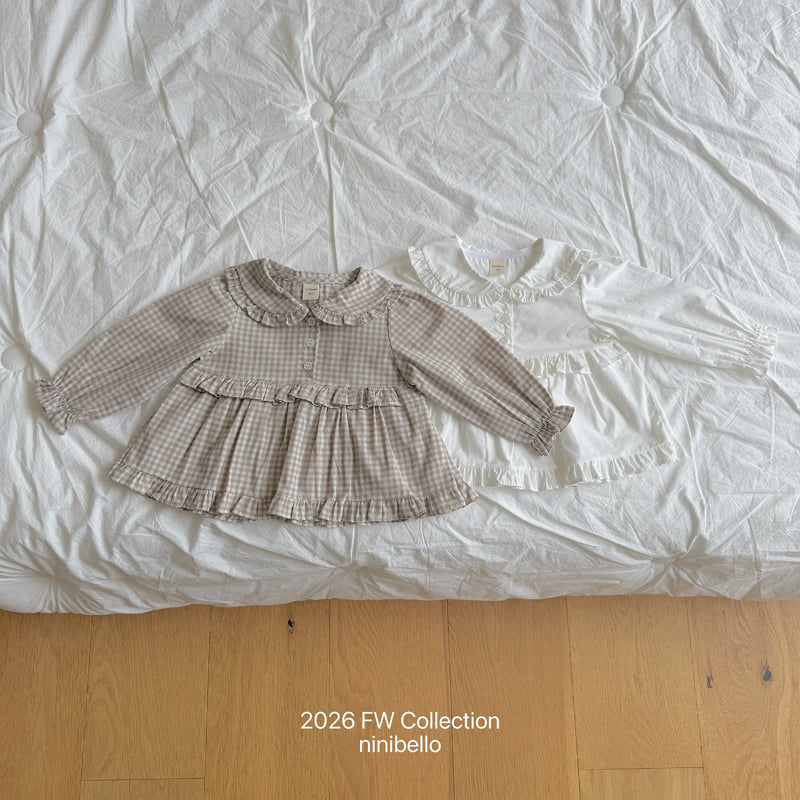 Ninibello - Korean Children Fashion - #childofig - Wendy Collar Blouse - 4