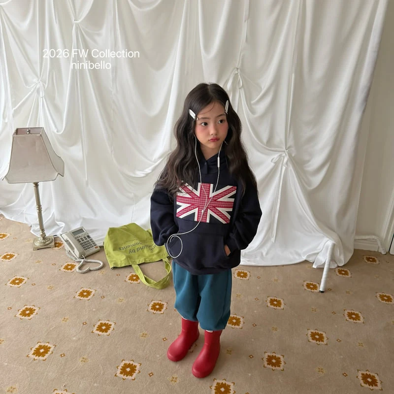 Ninibello - Korean Children Fashion - #childrensboutique - London Patch Hoodie - 6