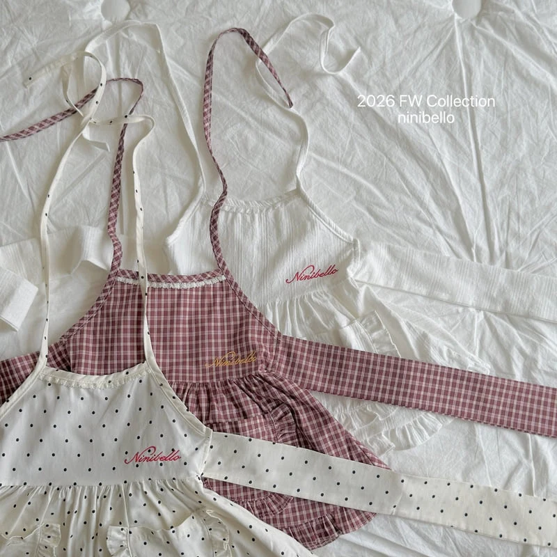 Ninibello - Korean Children Fashion - #childofig - Hazel Apron One-piece - 4