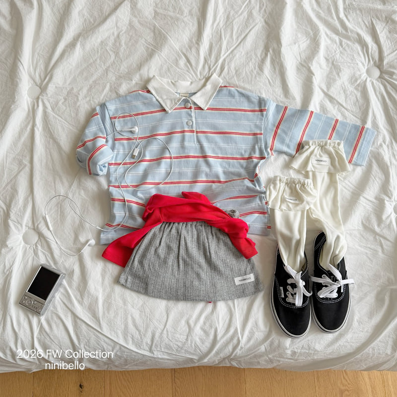 Ninibello - Korean Children Fashion - #designkidswear - Pintuck Frill Knee Socks - 7