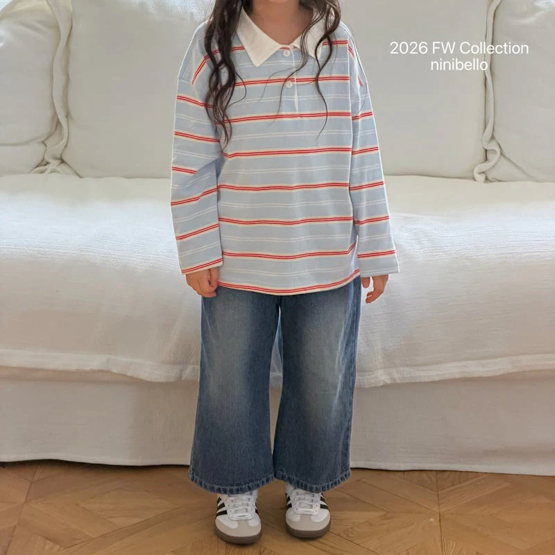 Ninibello - Korean Children Fashion - #designkidswear - 808 Denim Pants - 11