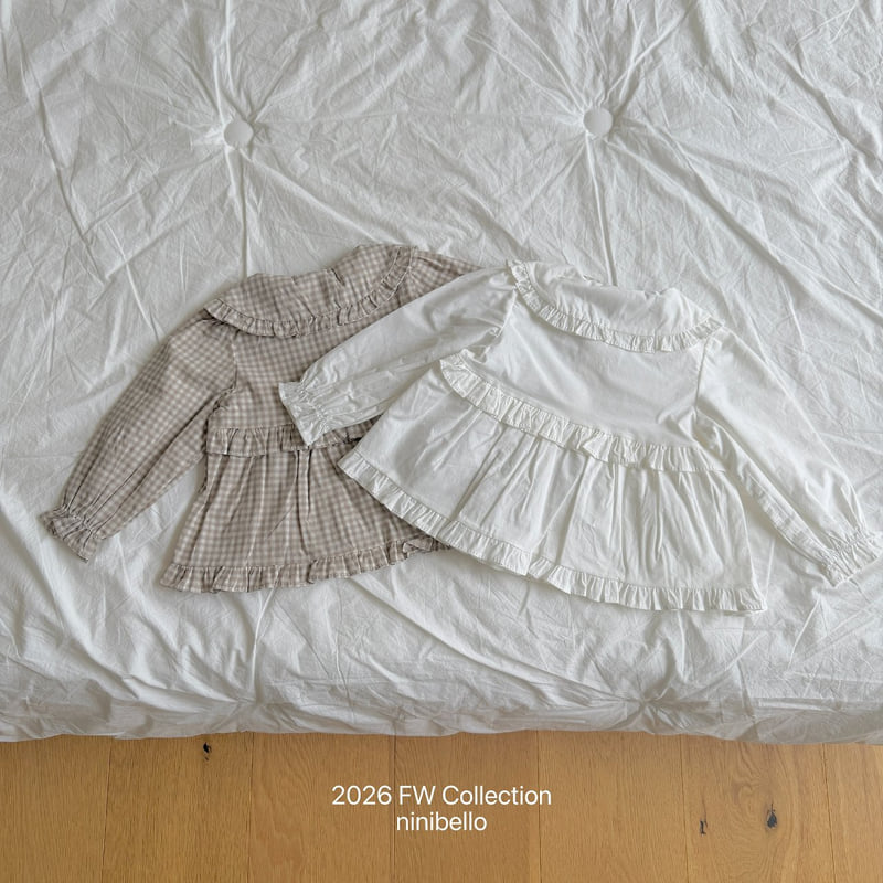 Ninibello - Korean Children Fashion - #designkidswear - Wendy Collar Blouse - 5